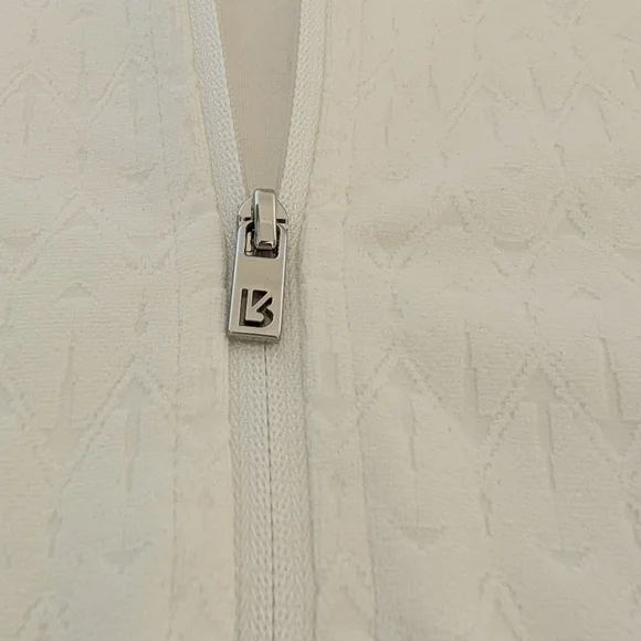 Buffbunny Crop Jacquard Pullover Top (M) - Picture 4 of 8